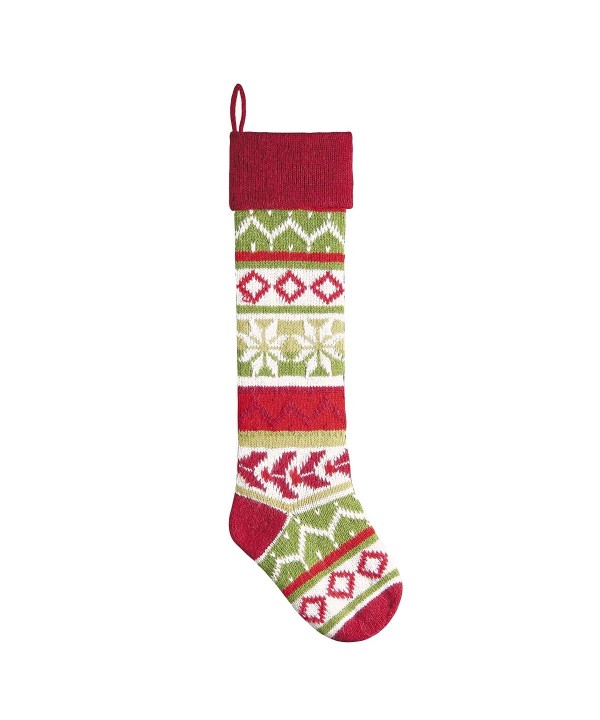 6 5x27 5 Inches KNIT Christmas STOCKING