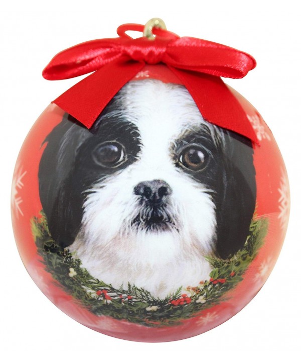 Shih Tzu Christmas Ornament Personalize