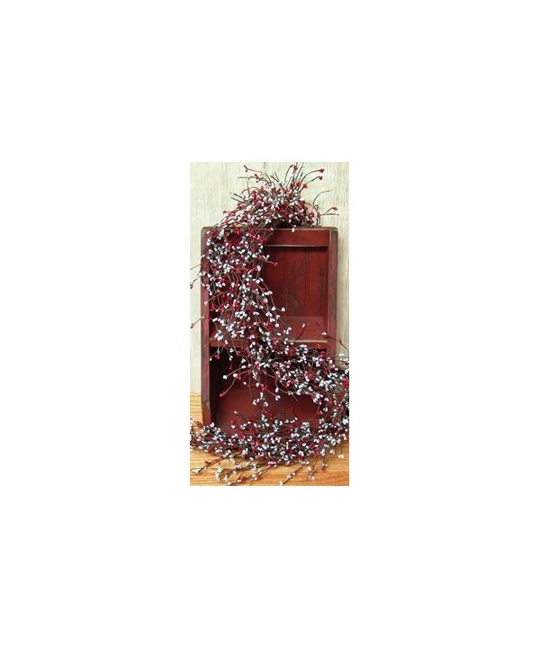 Scarlet Garland Country Primitive Floral