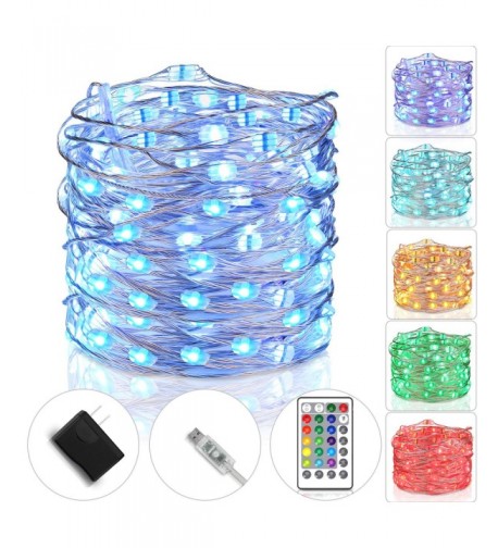 Tesyker Fairy Lights Multicolor Waterproof