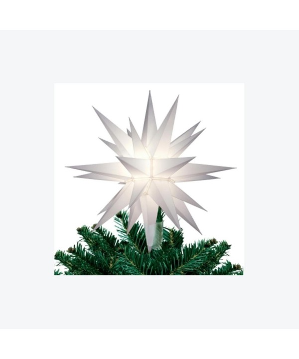 12 Moravian Star Tree Topper