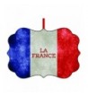 Flag TM Double Sided Benelux Aluminum Ornament