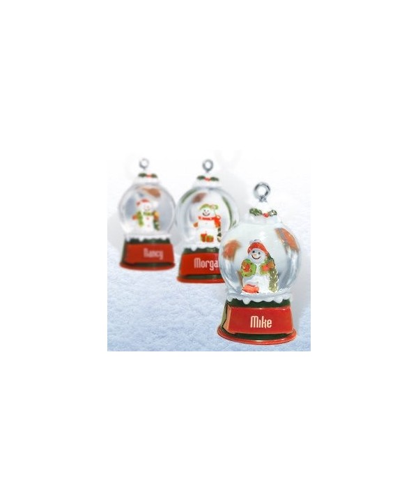 Ganz Snowglobes Courtney Personalized Christmas