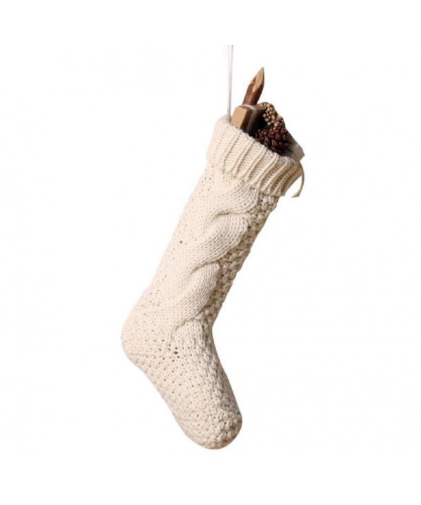 Christmas Woolen Stockings Decoration Ornament