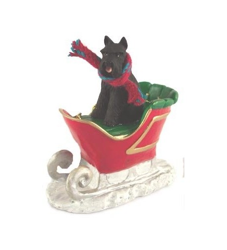 Schnauzer Christmas Ornament Conversation Concepts