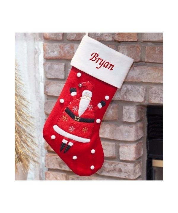 GiftsForYouNow Personalized Christmas Stocking Embroidered