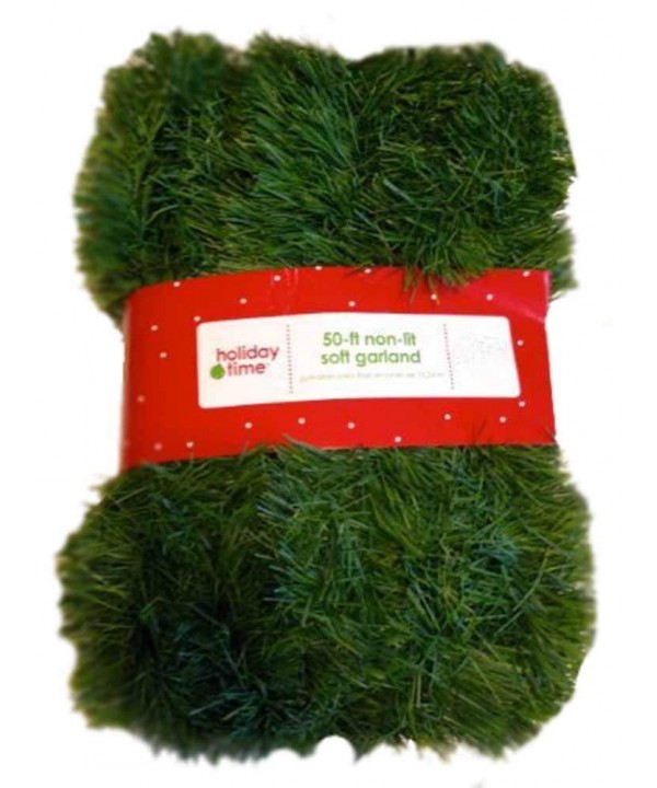 Foot Non Lit Green Holiday Garland