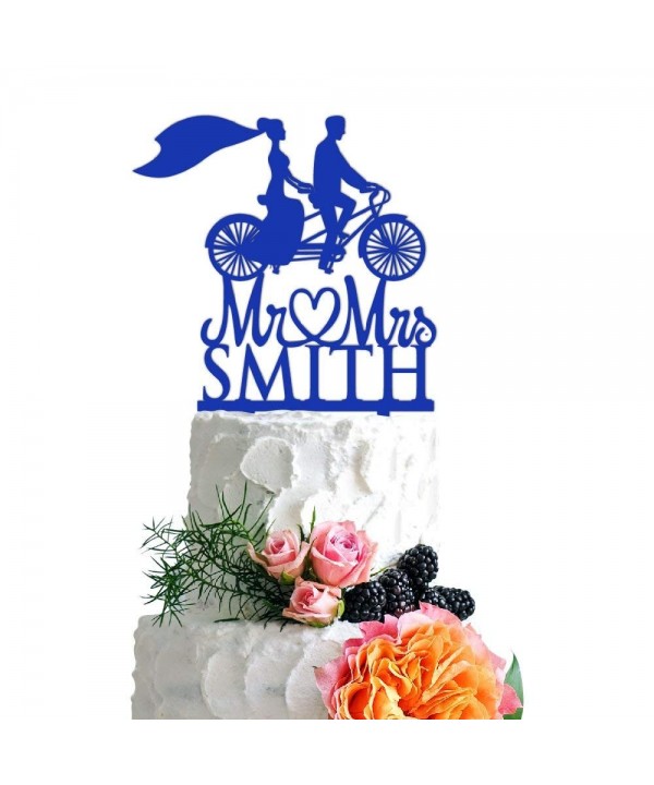 Lab Bicycle Wedding Acrylic Decoration