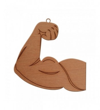 MissCraftCo Biceps Christmas Ornament Hanging