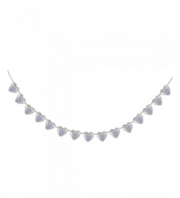 Shaped Iridescent Beaded Christmas Garland