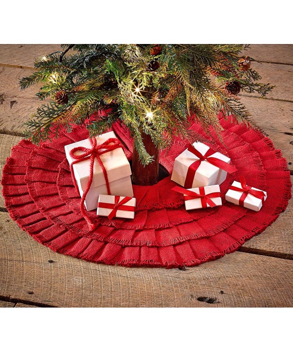 Burlap Ruffled Mini Xmas Skirt Burlap Ruffled Mini Xmas Skirt