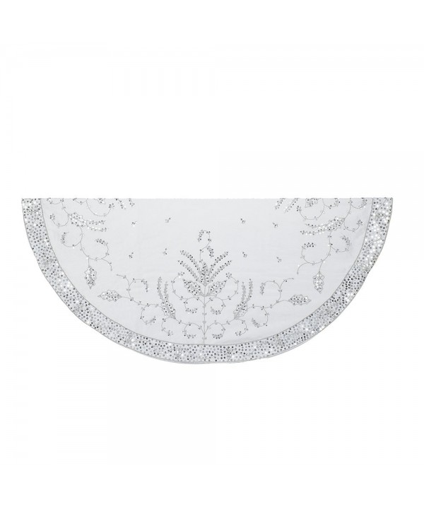 Kurt Adler TS0156 Embroidered Treeskirt