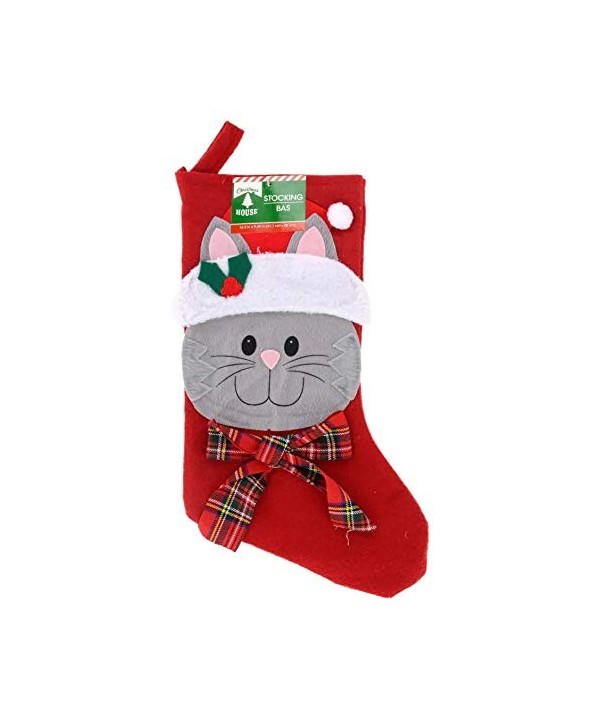 Christmas Stockings Personalized Decorations Inches Red