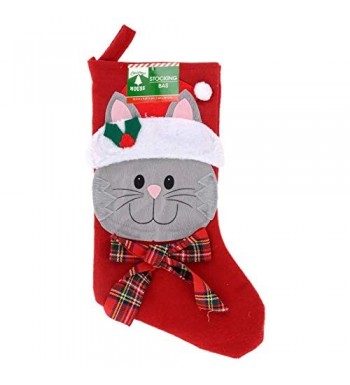 Christmas Stockings Personalized Decorations Inches Red