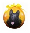 German Shepherd Christmas Ornament Personalize