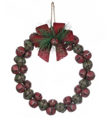 Sullivans Bell Red Bow Wreath