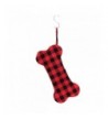 Buffalo Plaid Christmas Stocking Ornament