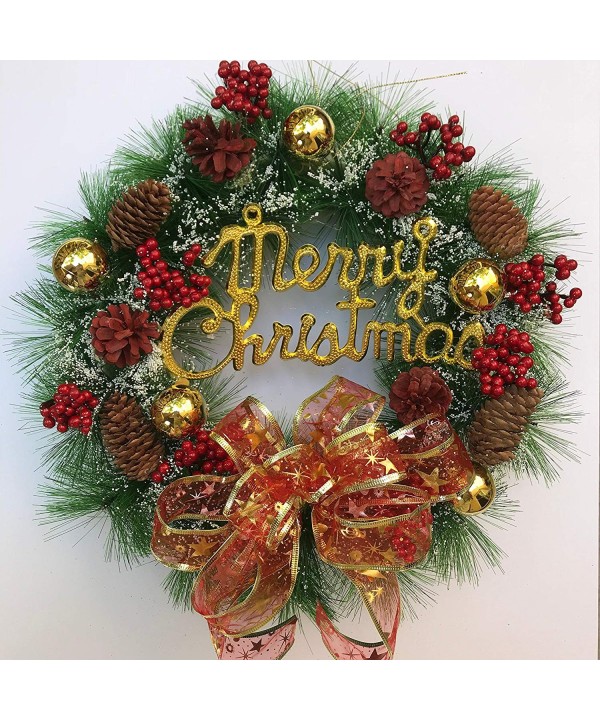 GREENTER Christmas Wreath Hanging Decorative