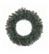 Vickerman Wesley Wreath Berries 122Tips