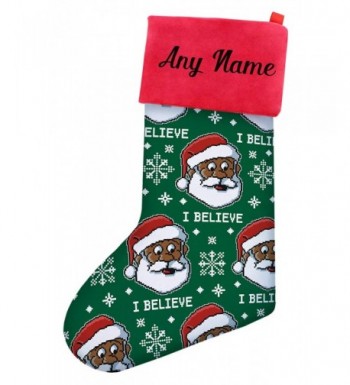 Believe Christmas Personalized Stockings Stocking