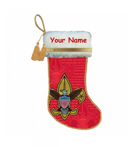 Personalized Scouts America Christmas Stocking