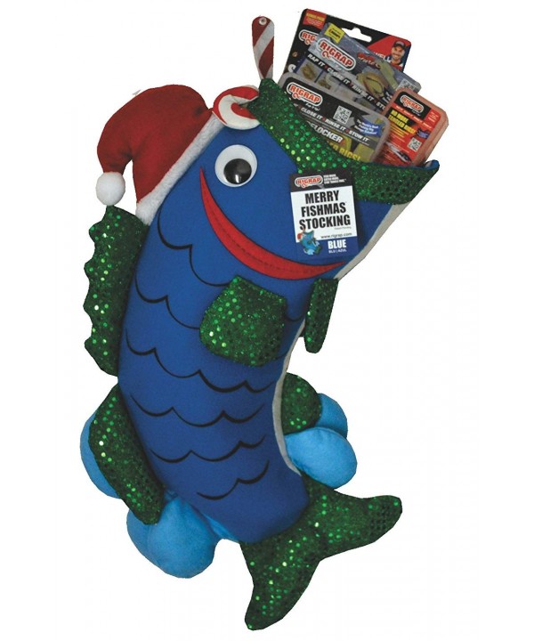 RIGRAP Merry Fishmas Stocking Blue 22