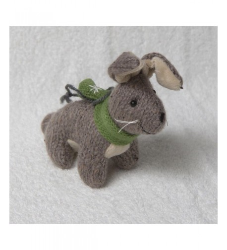 Plush Rabbit Christmas Figure Ornament