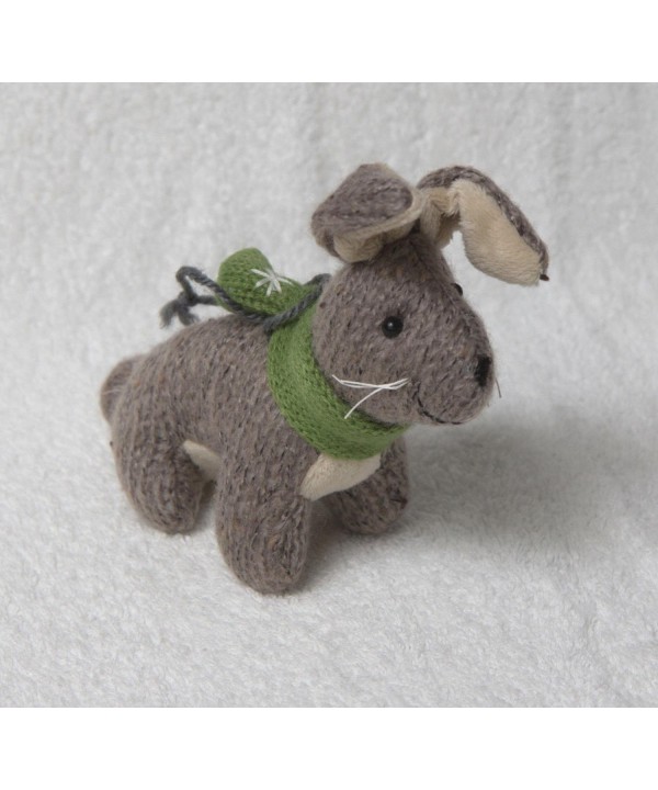 Plush Rabbit Christmas Figure Ornament