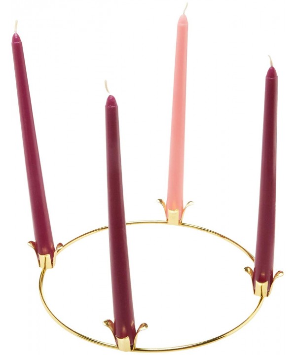 Christmas Advent Wreath Purple Candles