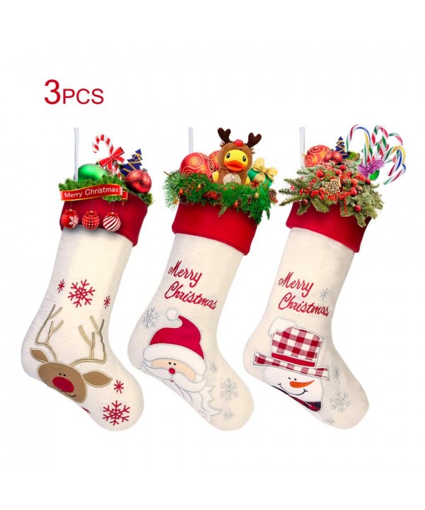 Gospire Christmas Stockings Reindeer Decorations