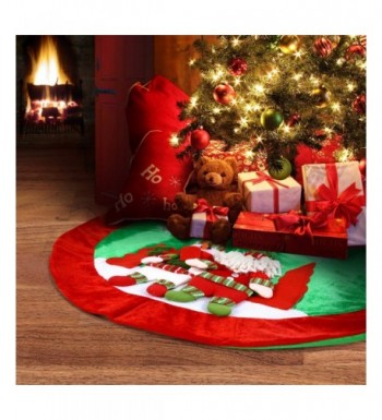 New Trendy Christmas Tree Skirts Outlet