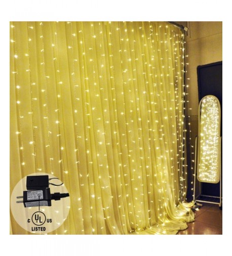 Auelife Curtain Wedding Christmas Decoration