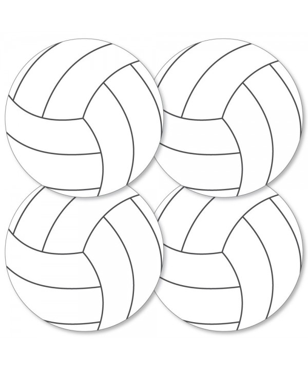 Bump Set Spike Volleyball Decorations