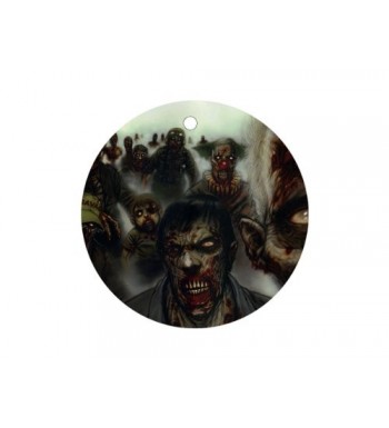 Zombies Ornament round porcelain Christmas