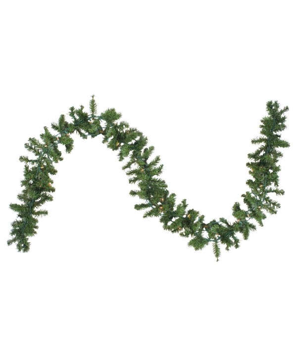 Pre Lit Canadian Artificial Christmas Garland