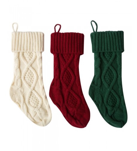 Solucky Classic Christmas Stockings Decorations