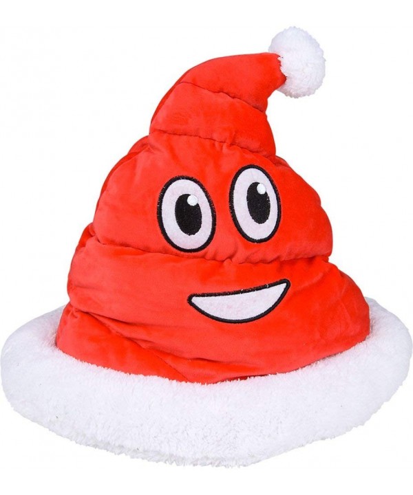 Christmas Plush Emoji Santa Poop