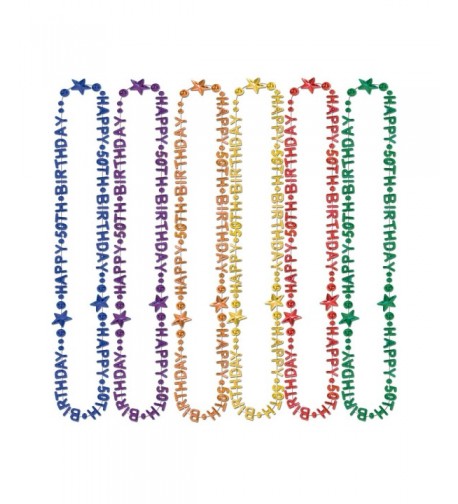 Beistle 57237 50 Piece Birthday Multicolor