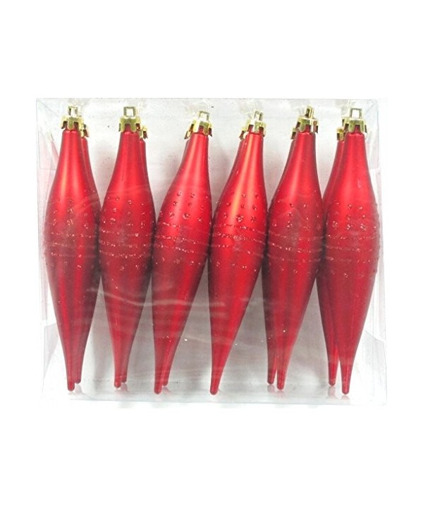 Queens Christmas WL FIN 12PK DOT RE Decorative Ornament