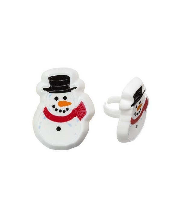 Christmas Party Favor Snowman Cupcake