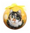 Calico Cat Christmas Ornament Personalize