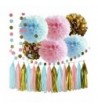 Gender Party Supplies Decorations Garland