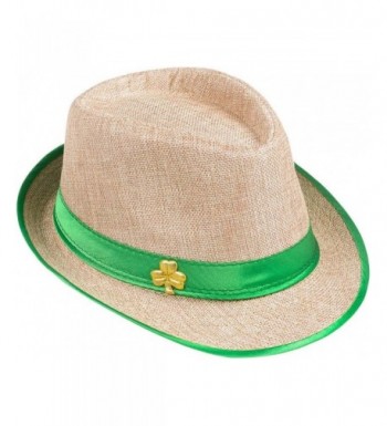 Patricks Shamrock Fedora Costume Accessory