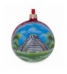 BestPysanky Pyramid Mexico Christmas Ornament