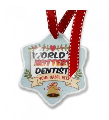 NEONBLOND Hottest Dentist Christmas Ornament