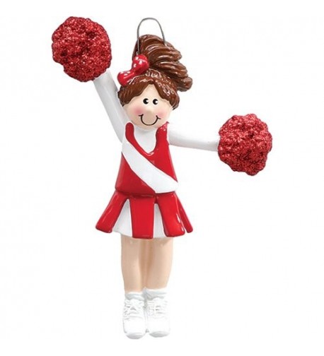 Personalized Christmas Ornaments Cheerleaders Football