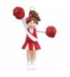 Personalized Christmas Ornaments Cheerleaders Football