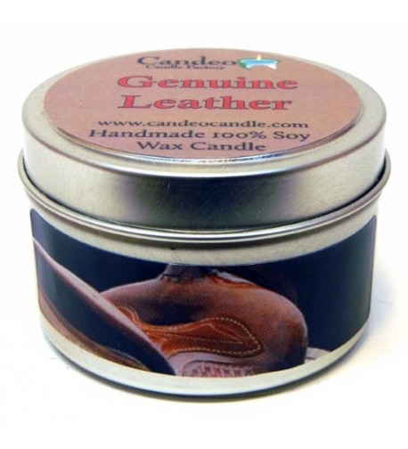 Genuine Leather Super Scented Candle