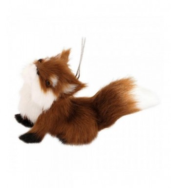 Midwest CBK Sitting Fox Plush Ornament