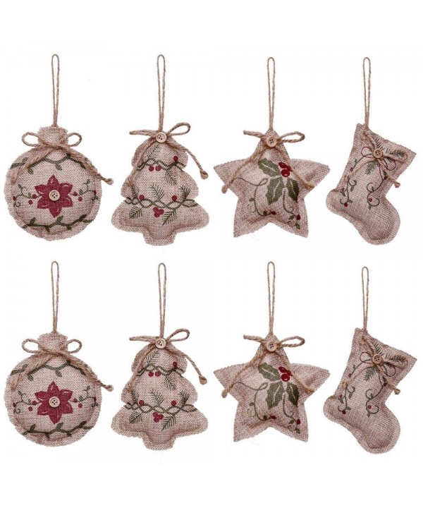 YOSICHY Christmas Ornaments Decorations Decor 8PCS